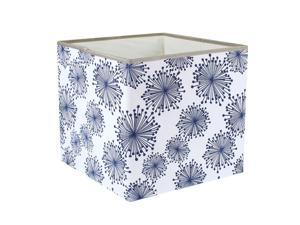 Storage Bin Toy Cube Box Bin Basket for Shelf 13" x 13" x 13" Blue Gypsophila Style