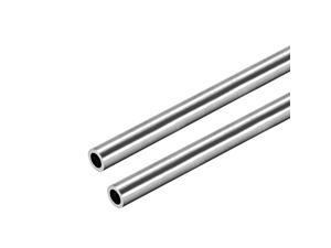 uxcell 304 Stainless Steel Round Tubing 5mm OD 1mm Wall Thickness 250mm Length Seamless Straight Pipe Tube 2 Pcs 
