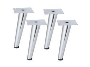 8 Inch Chrome Furniture Legs Table Metal Feet for Sofa Couch Closet Cabinet Feet Replacement Silver Tone, Set of 4 8 Inch Chrome Furniture Legs Table Metal Feet for Sofa Couch Closet Cabinet Feet Replacement Silver Tone, Set of 4