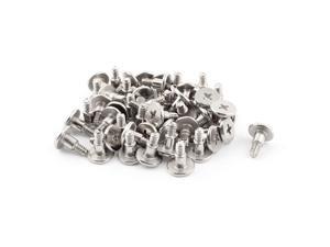 Laptop Computer Shockproof Phillips Flat Head Bolts HDD Hard Drive Screws 50pcs Laptop Computer Shockproof Phillips Flat Head Bolts HDD Hard Drive Screws 50pcs
