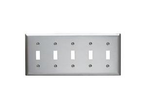 Switch Wall Plate P /& S SS3 Stainless Steel 3 Gang Standard