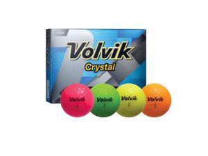 Volvik Crystal 3 Pc Assorted Golf Balls-Pink/Org/ Yellow/Grn - 9733 Volvik Crystal 3 Pc Assorted Golf Balls-Pink/Org/ Yellow/Grn - 9733