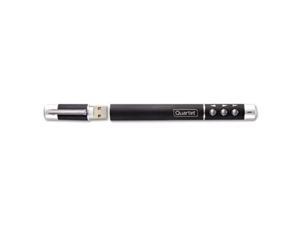 Quartet 84502 Wireless Remote and Laser Pointer, Projects 655 Feet, Black Quartet 84502 Wireless Remote and Laser Pointer, Projects 655 Feet, Black