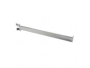 Econoco RDW/12-SC Tubing Straight Arm for Mounted or Recessed Standard 12 Satin Chrome Finish Rectangular Pack of 24 