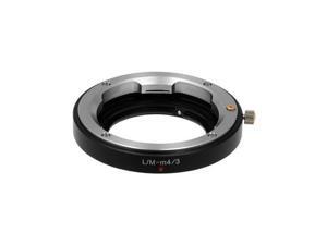 Fotodiox LM-MFT Lens Mount Adapter - Leica M Rangefinder Lens To Micro Four Thirds Mount Mirrorless Camera Body Fotodiox LM-MFT Lens Mount Adapter - Leica M Rangefinder Lens To Micro Four Thirds Mount Mirrorless Camera Body