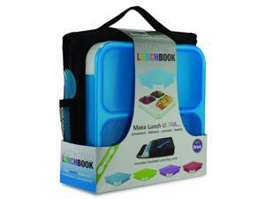 Smartplanet ULB1SETB Ultra Thin Lunch Book with Insulated Carrying Case - Blue Smartplanet ULB1SETB Ultra Thin Lunch Book with Insulated Carrying Case - Blue