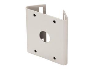 Hanwha Techwin SBP-300PM Pole Mount for Wall Mounting System, Mounting Base - Ivory - Ivory Hanwha Techwin SBP-300PM Pole Mount for Wall Mounting System, Mounting Base - Ivory - Ivory