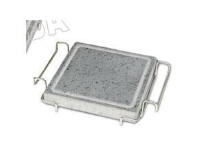 8.5 x 8.5 in. Square Lava Rock Plate with Stand, 9 Piece 8.5 x 8.5 in. Square Lava Rock Plate with Stand, 9 Piece