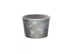 Eco Products EPBSC12WA 12 oz World Art Renewable & Compostable Food Container - 25 per Pack, Pack of 20 Eco Products EPBSC12WA 12 oz World Art Renewable & Compostable Food Container - 25 per Pack, Pack of 20