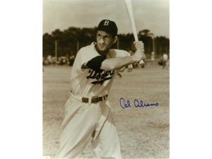 Cal Abrams signed Brooklyn Dodgers Vintage B&W 8x10 Photo (close up batting-deceased) Cal Abrams signed Brooklyn Dodgers Vintage B&W 8x10 Photo (close up batting-deceased)