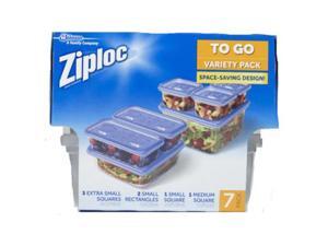 Ziploc 709391 Variety Pack Containers - 7 Count Ziploc 709391 Variety Pack Containers - 7 Count