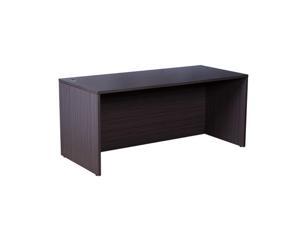 Norstar N102-DW Desk Shell, 66 W x 30 D in. - Driftwood