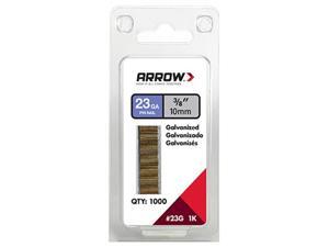Arrow Fastener 23G10-1K 1000 Pack. .38 in. Pin Nail Arrow Fastener 23G10-1K 1000 Pack. .38 in. Pin Nail