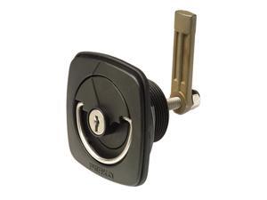 Perko 1081DP3BLK Flexible Plastic Strike Flush Lock & Latch, Straight Cam Bar Perko 1081DP3BLK Flexible Plastic Strike Flush Lock & Latch, Straight Cam Bar