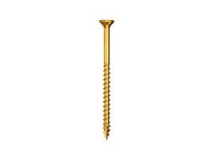 GRK Fasteners 5914205 925 Piece R4 Countersink No. 8 x 1.75 in. Multi-Purpose Screws Yellow Zinc GRK Fasteners 5914205 925 Piece R4 Countersink No. 8 x 1.75 in. Multi-Purpose Screws Yellow Zinc