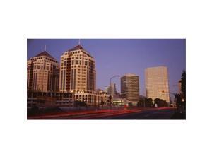 Panoramic Images PPI34052L USA California Oakland Alameda County New City Center Buildings lit up at night Poster Print by Panoramic Images - 36 x 12 Panoramic Images PPI34052L USA California Oakland Alameda County New City Center Buildings lit up at night Poster Print by Panoramic Images - 36 x 12