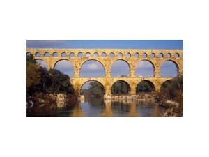 Panoramic Images PPI33151L Aqueduct Pont Du Gard Provence-Alpes-Cote dAzur France Poster Print by Panoramic Images - 36 x 12 Panoramic Images PPI33151L Aqueduct Pont Du Gard Provence-Alpes-Cote dAzur France Poster Print by Panoramic Images - 36 x 12