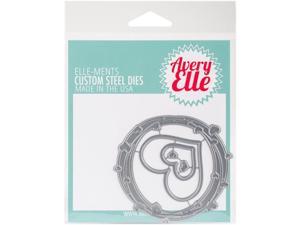 Avery Elle D0608 Heart Frame Elle-Ments Dies Avery Elle D0608 Heart Frame Elle-Ments Dies