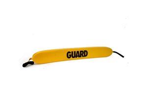 Kemp 10-201-YEL 50 In. Rescue Tube Yellow With Navy Blue Guard Logo Kemp 10-201-YEL 50 In. Rescue Tube Yellow With Navy Blue Guard Logo