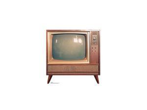 Advanced Graphics 2069 32 x 31 in. Vintage TV Cardboard Standup Advanced Graphics 2069 32 x 31 in. Vintage TV Cardboard Standup