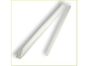 Asean Corporation PLA-S8W-C PLA Jumbo Straw-8 in. in.- L- Clear- individually wrapped - 2000 pcs Asean Corporation PLA-S8W-C PLA Jumbo Straw-8 in. in.- L- Clear- individually wrapped - 2000 pcs