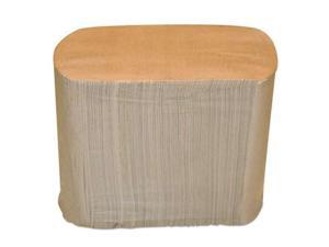MOR 5000VN 6.5 x 8.25 in. Dispenser Napkins Interfolded, 2 Ply - Kraft MOR 5000VN 6.5 x 8.25 in. Dispenser Napkins Interfolded, 2 Ply - Kraft