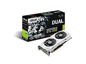 Asus -VGA Nvidia DUALGTX1060O6G 6GB GeForce GTX 1060, 1.59 GHz GDDR5 - PCI Express 3.0 Graphic Card Asus -VGA Nvidia DUALGTX1060O6G 6GB GeForce GTX 1060, 1.59 GHz GDDR5 - PCI Express 3.0 Graphic Card