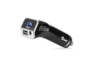 Pyle USA YP5255 FM Radio Transmitter with USB Port for Charging Your Devices 3.5mm AUX Input Car Lighter Adaptor Pyle USA YP5255 FM Radio Transmitter with USB Port for Charging Your Devices 3.5mm AUX Input Car Lighter Adaptor