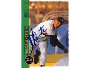 Autograph Warehouse 421032 Hector Almonte Autographed Baseball Card Florida Marlins Kane County Cougars FT 1999 Just Minors No.1 Autograph Warehouse 421032 Hector Almonte Autographed Baseball Card Florida Marlins Kane County Cougars FT 1999 Just Minors No.1