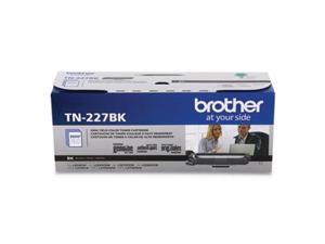 Brother International - TN227BK - Brother Genuine TN-227BK High Yield Black Toner Cartridge - Laser - High Yield - 3000 Brother International - TN227BK - Brother Genuine TN-227BK High Yield Black Toner Cartridge - Laser - High Yield - 3000