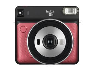 Fuji Film 16608701 SQ6 Rudy Instant Camera, Red Fuji Film 16608701 SQ6 Rudy Instant Camera, Red