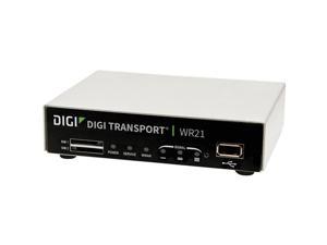 Digi TransPort WR21 - 4G LTE North America, Dual Ethernet, RS-232/422/485 Cellular Modem/Wireless Router
