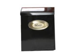 Mailbox 9-1/2In 4In 12-1/2In Solar Group Wall Mount DVK0000 Black 046462003883 Mailbox 9-1/2In 4In 12-1/2In Solar Group Wall Mount DVK0000 Black 046462003883