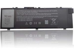 New MFKVP Replacement Laptop Battery Compatible with Dell Precision 15 7510 Dell Precision 17 7710 M7710 MFKVP 0RDYCT T05W1(11.4V 91Wh)