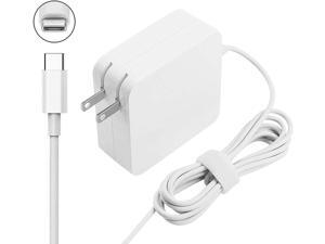 Syfrufo 65W/61W USB C Charger Power Adapter Wall Charger for MacBook Pro/Air, HP Chromebook Spectre, Lenovo Chromebook Thinkpad, Dell XPS, ASUS,Samsung and Other Laptops or Smart Phones with USB C