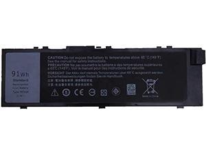 91Wh MFKVP Battery for Dell Precision 15 7510 7520 M7510 17 7710 7720 M7710 Series 451-BBSF 451-BBSB TWCPG T05W1 GR5D3 0FNY7 1G9VM M28DH