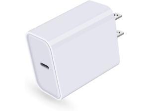 USB C Charger Block 20W 2-Pack USBC Charging Cube Box Brick Compatible with iPhone 13/13 Pro/13 Pro Max iPhone 12/12 Pro iPhone 11/11 Pro QOMOLAMA Type C Power Delivery 3.0 Wall Charger Adapter 