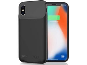Battery Case for iPhone XXS 7000mAh Slim Portable Rechargeable Protective Battery Pack Cover Power Bank Charging Case Compatible with iPhone XXS 58 inch Extended Battery Charger Case Black