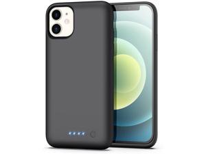 Battery Case for iPhone 11 Newest?6800mAh? Protective Rechargeable Charging Case for iPhone11 External Battery Pack for Apple iPhone 11 Portable Charger Case (6.1 inch) - Black
