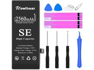 Uowlbear 20mah Battery For Iphone Se A1662 A1723 A1724 With Complete Replacement Kits And 2 Set Adhesive Strips 0 Cycle High Capacity Newegg Com