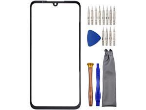 Sunways Glass Outer Screen Replacement for LG G8X ThinQ LMG850EMW V50S LM-G850 V50S ThinQ 5G LM-V510N Black