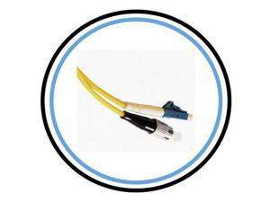 OS1-9/125um 1M, FC to LC SIMPLEX Fiber Optic Patch Cable Single Mode PacSatSales 
