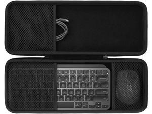 co2CREA Hard Case Replacement for Logitech MX Keys Mini Advanced Wireless Illuminated Keyboard and Anywhere 3 Compact Mouse Combo