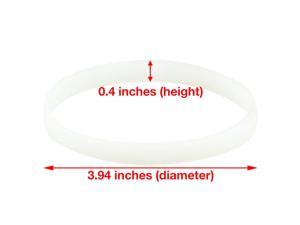 2 Pack White Gasket Rubber Sealing O-Ring Replacement Part for Nutri Ninja Auto-iQ Blenders BL480 BL681A BL682 BL640 2 Pack White Gasket Rubber Sealing O-Ring Replacement Part for Nutri Ninja Auto-iQ Blenders BL480 BL681A BL682 BL640