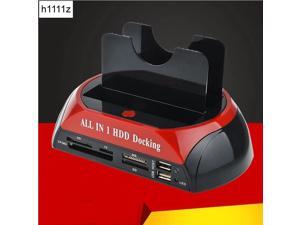 All in One HDD Docking Station with Multi Card Reader Slot for HDD Enclosure 2.5/3.5 inch SATA/IDE Hard Drive Docking Station All in One HDD Docking Station with Multi Card Reader Slot for HDD Enclosure 2.5/3.5 inch SATA/IDE Hard Drive Docking Station