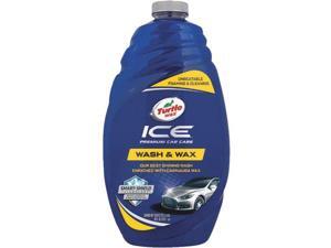 TURTLE WAX T472R 48 Oz. Car Wash and Wax Bottle, Light Blue, Biodegradable TURTLE WAX T472R 48 Oz. Car Wash and Wax Bottle, Light Blue, Biodegradable