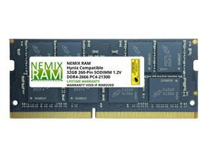 32GB DDR4-3200 PC4-25600 SODIMM Laptop Memory by Nemix Ram 
