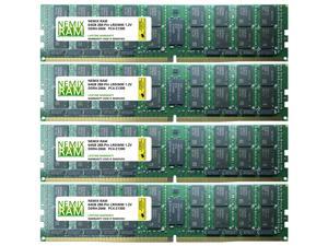 NEMIX RAM 256GB 4x64GB DDR4-2666MHz PC4-21300 4Rx4 ECC Load Reduced Memory