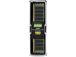 NEMIX RAM 64GB (1X64GB) DDR5 5600MHZ PC5-44800 2Rx4 1.1V 288-PIN ECC RDIMM Registered Server Memory