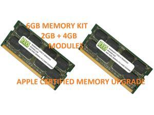 6GB (4GB & 2GB SODIMM Upgrade Kit) DDR2-800 for Apple iMac 2008 Core 2 Duo 8,1 6GB (4GB & 2GB SODIMM Upgrade Kit) DDR2-800 for Apple iMac 2008 Core 2 Duo 8,1